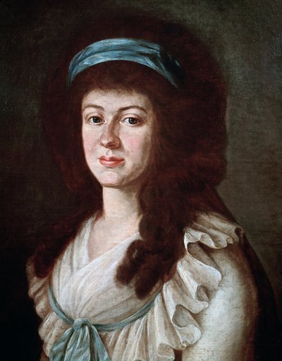 Portrét baronky Marie Anny von Westerholt od Unknown artist