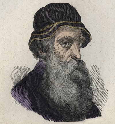 Portrét Benvenuta Celliniho, italského renesančního sochaře, zlatníka, sochaře a autora 1500-1571 od Unknown artist