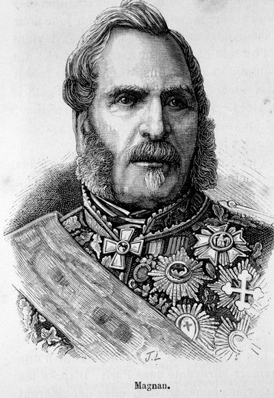 Portrét Bernarda Pierra Magnana (1791-1865), Marechala z Francie. od Unknown artist
