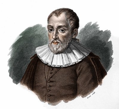 Portrét Bernardina Telesia.Humanist od Unknown artist