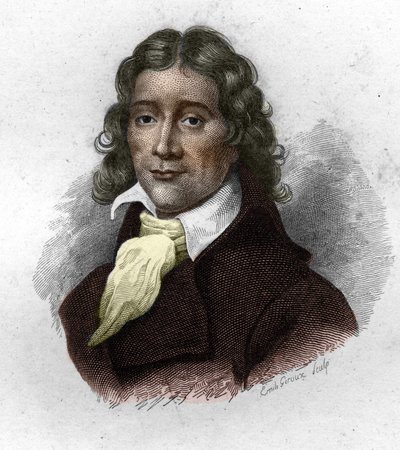 Portrét Camille Desmoulins (1760-1794), francouzského publicisty a politika, rytina 19. od Unknown artist