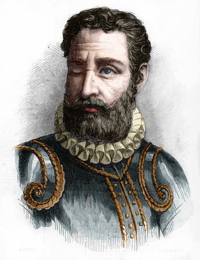 Portrét Camoens Luis Vaz de Camoens, portugalský básník (1525-1580). od Unknown artist