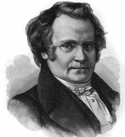Portrét Carla (Karla) Leberechta Immermanna (1796-1840) německý básník, prozaik a soudce. od Unknown artist