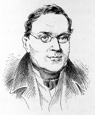 Portrét Carla Czerného (1791 - 1857). vídeňský pianista a skladatel. od Unknown artist