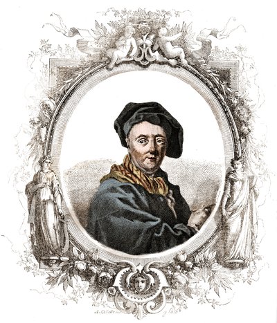 Francouzský malíř v Portrétu Carly von (101-6). od Unknown artist