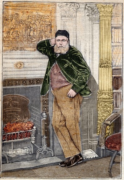 Portrét Charlese Gounoda (1818-1893), francouzského skladatele. od Unknown artist
