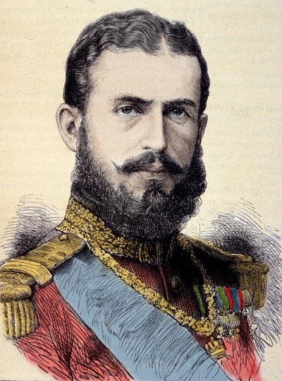 Portrét Karla I. (Carol I) (1839-1914), krále Rumunska. od Unknown artist