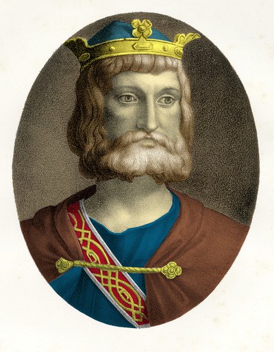 Portrét Charlese Martela (688-741) od Unknown artist