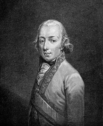 Portrét Karla Habsburského, známého jako arcivévoda Karel (1771-1847), rakouský generál. od Unknown artist