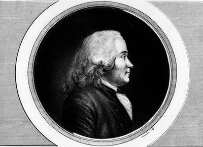 Portrét Chretien Guillaume de Malesherbes (1721-1794). Rytina v „“ Kompletní sbírka historických obrazů francouzské revoluce, ve třech svazcích.“““ 1804. od Unknown artist