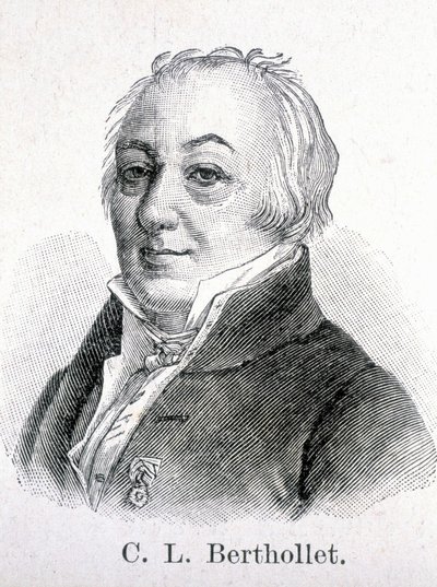 Portrét Claude Louis Comte Berthollet (1748 - 1822) francouzský chemik. od Unknown artist