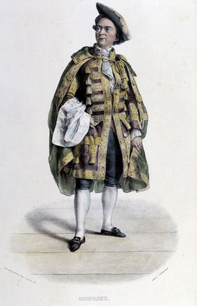Portrét Claude Louis Seraphin Barizain (nebo Barisain), dit Monrose od Unknown artist
