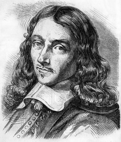 Portrét Clauda Perraulta (1613 - 1688) francouzský architekt, lékař a fyzik. Rytina z roku 1866. od Unknown artist