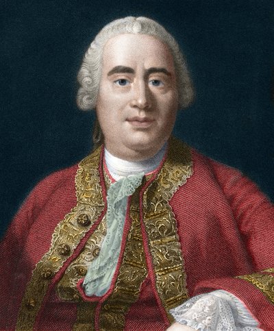 Portrét David Hume, skotský filozof (1711-1776) - David Hume (1771-1776) skotský filozof a historik od Unknown artist