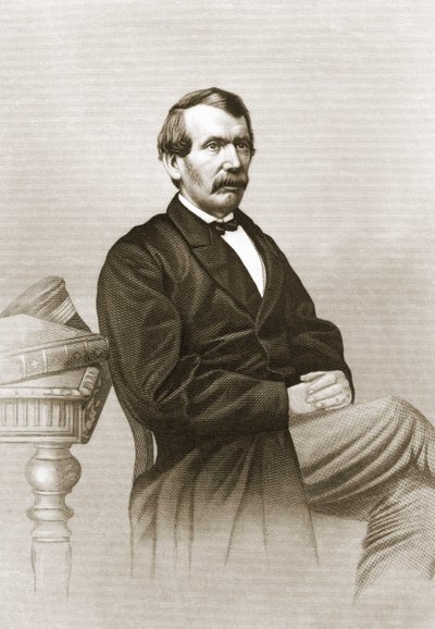 Portrét Davida Livingstonea (1813 - 1873). od Unknown artist
