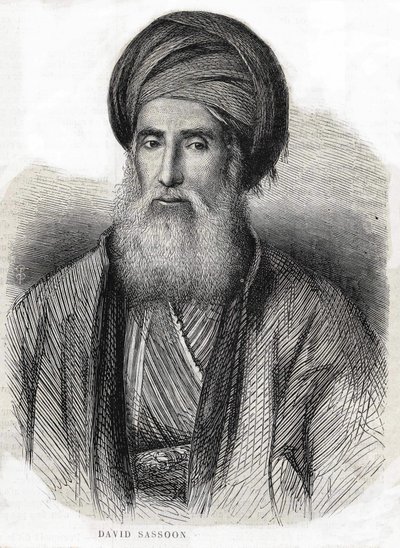 Portrét Davida Sassoona 1792-1865 od Unknown artist