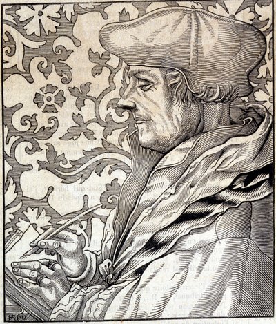 Portrét Didiera Erasma od Unknown
