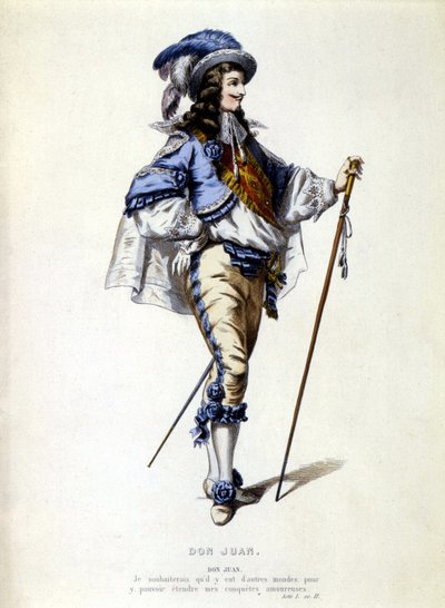 Portrét Dona Juana v nohách, sd. 19. století od Unknown artist