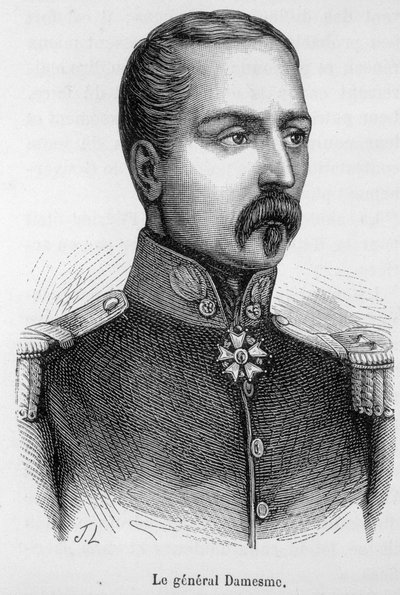 Portrét Edouarda Adolphe Deodat Marie Daesme (1807-1848), francouzská armáda. od Unknown artist