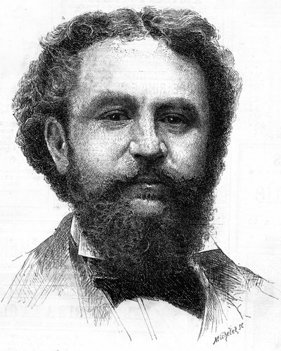 Portrét Emile Bergerat (1845-1923), francouzský spisovatel. od Unknown artist