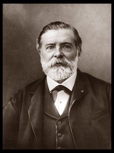 Portrét Etienne-Jules Marey (1830-1904); anglický vědec a chronofotograf; vynálezce sfygmografu a průkopník fotografie a kina. Foto Nadar, Paul (1856-1939). od Unknown artist
