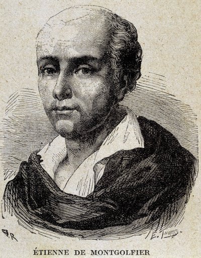 Portrét Etienna de Montgolfier (1745 - 1799). od Unknown artist