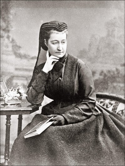 Portrét Eugenie, manželky Napoleona III. a francouzské královny. 19. století. od Unknown artist