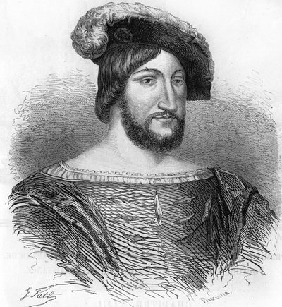 Portrét Francoise 1. francouzského krále (1494-1547). od Unknown artist