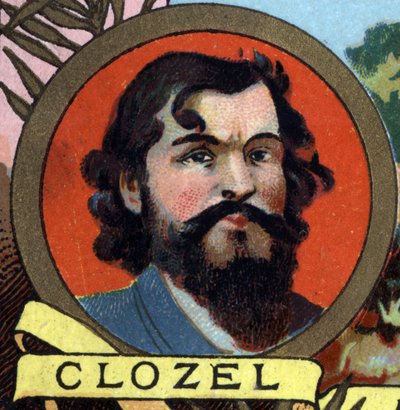 Portrét Francoise Clozela (1860-1918) francouzského cestovatele a tlumočníka. od Unknown artist