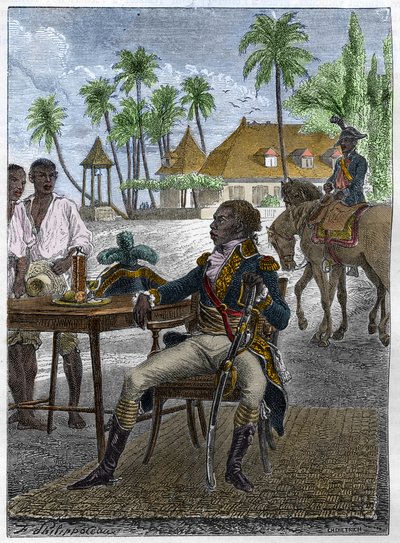 Portrét Francoise Dominique Toussaint známý jako „Toussaint-Louverture“ (Toussaint Louverture od Unknown artist