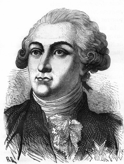 Portrét François Claude Amour, markýz de Bouillé (1739-1800), francouzský generál. od Unknown artist