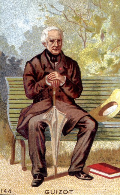 Portrét Françoise Guizota (1787 - 1874), francouzského politika a historika. od Unknown artist