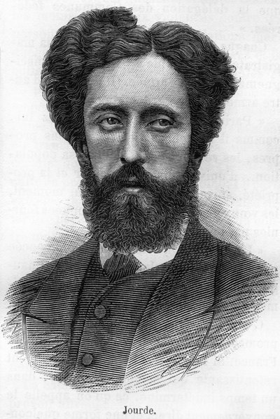 Portrét Francoise Jourdeho. Francouzská revoluce 1843-1893. od Unknown artist