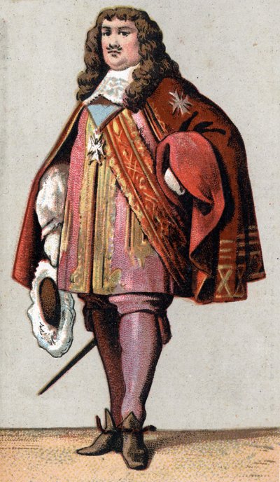 Portrét Françoise Michela Le Telliera, markýze de Louvois (1639 - 1691), francouzského politika od Unknown artist