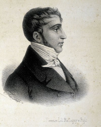 Portrét Frederica Confalonieriho (1785-1846), jednoho ze zakladatelů italské nezávislosti. od Unknown artist