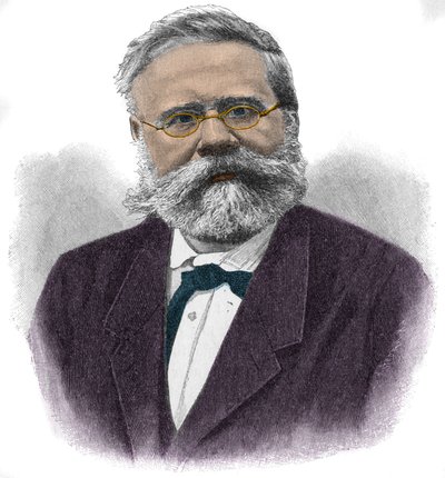 Portrét Fritze Reutera (1810-1874), německý spisovatel. od Unknown artist