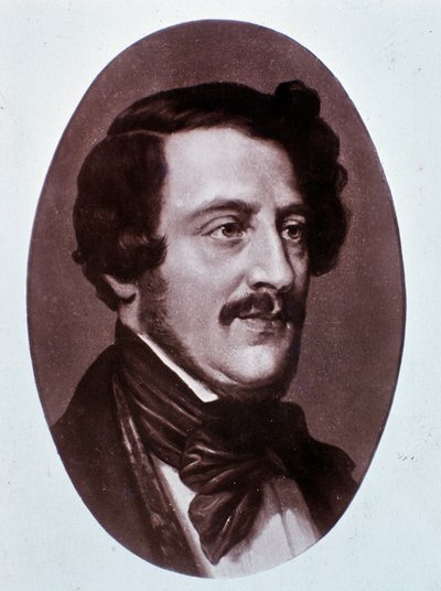 Portrét Gaetana Donizettiho (rytina) od Unknown artist