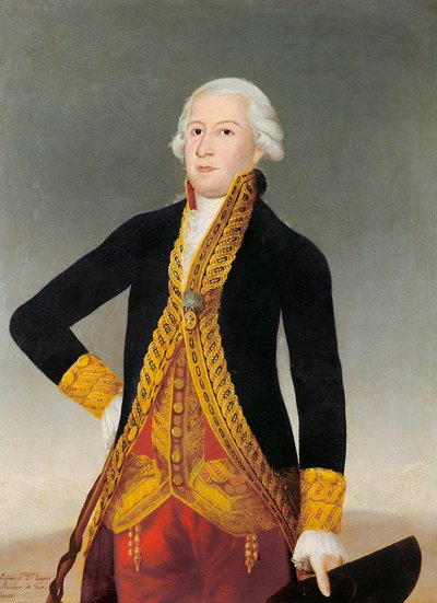Portrét Gaspard-Melchor de Jovellanos nebo Gaspard Melchor Jove Llanos (1744-1814), španělský soudce od Unknown artist