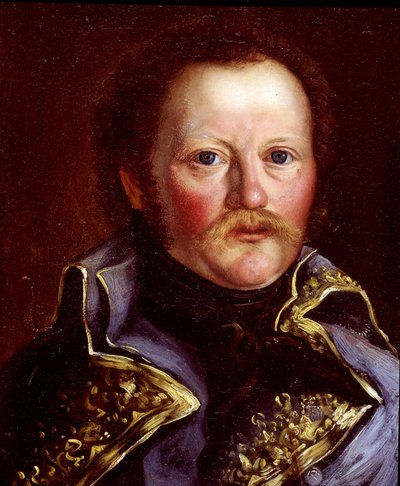 Portrét generála Custina (1740 - 1793). od Unknown artist