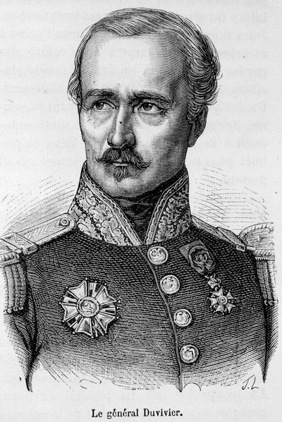 Portrét generála Franciade Fleurus Duvivier (1794-1848). od Unknown artist
