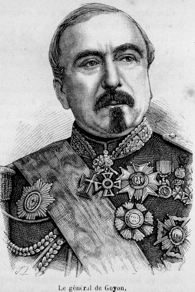 Portrét generála de Goyona od Unknown artist