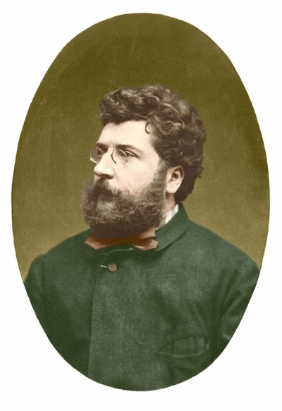 Portrét Georgese Bizeta (1838 - 1875). od Unknown artist