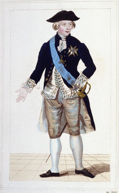 Portrét Gilberta Mottiera, markýze de La Fayette (1757-1834). od Unknown artist