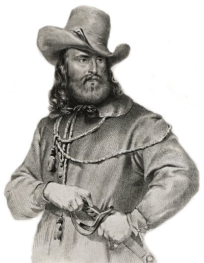 Portrét Giuseppe Garibaldiho (1807-1882), generála, italského vlastence a vůdce od Unknown artist