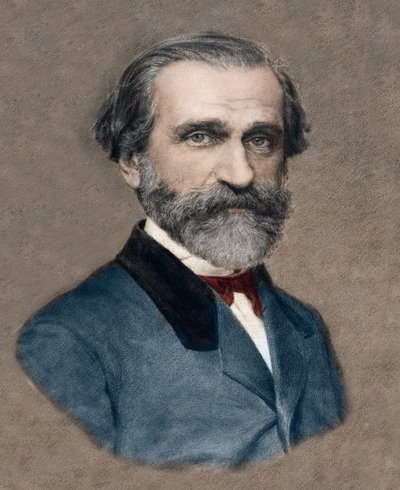 Portrét Giuseppe Verdiho od Unknown artist