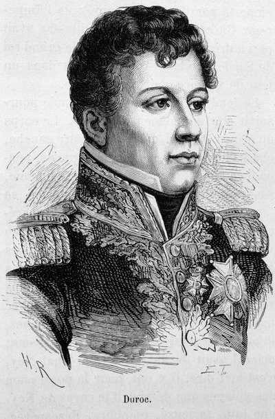 Portrét Géraud Christophe Michel Duroc (1772 - 1813). Rytina konce 19. století v „Histoire de France““ od H. Martina. od Unknown artist