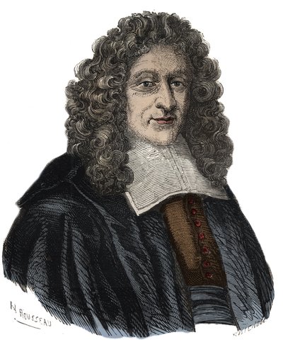 Portrét Guillaume Amfrye, abbé z Chaulieu (1639-1720), francouzský libertinský básník od Unknown artist