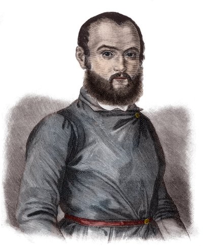 Portrét Gustava von Struve (1805-1870) německý politik, právník a publicista - Gustav von Struve (1805-1870) německý právník, novinář a politik od Unknown artist