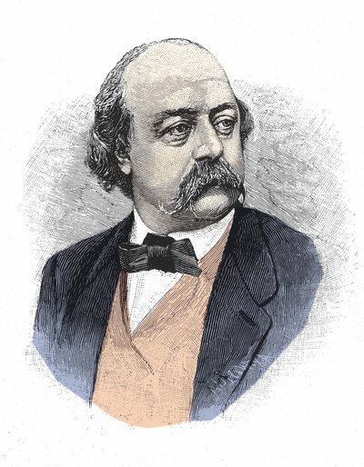 Portrét Gustava Flauberta (1821 - 1880). od Unknown artist