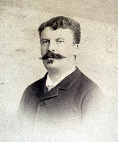 Portrét Guy de Maupassant od Unknown artist
